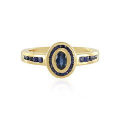 Anello in argento con Zaffiro Blu