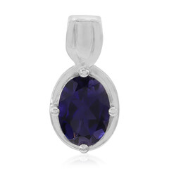 Ciondolo in argento con Iolite