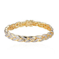 Bracciale in ottone con Diamante I3 (I) (Juwelo Style)