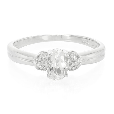 Anello in argento con Berillo Himalayano
