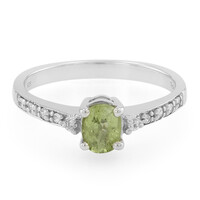 Anello in argento con Tormalina Paraíba