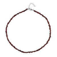 Collana in argento con Granato d’India