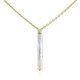 Collana in argento con Perla Keshi (TPC)