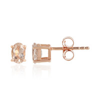 Orecchini in argento con Morganite