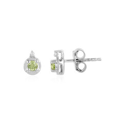 Orecchini in argento con Peridoto