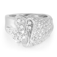 Anello in argento con Zircone