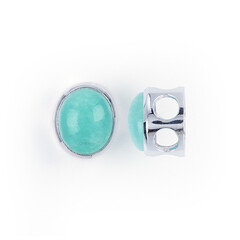Ciondolo in argento con Amazzonite