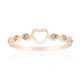Anello in oro con Diamante Rose de France SI1 di Argyle (Annette)