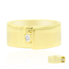 Anello in argento con Diamante I1 (G)
