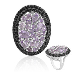Anello in argento con Ametista