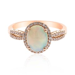 Anello in oro con Opale di Welo AAA (CIRARI)