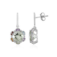 Orecchini in argento con Ametista Verde