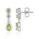 Orecchini in argento con Peridoto