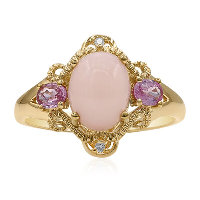 Anello in oro con Opale Rosa (CIRARI)