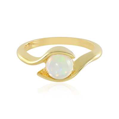 Anello in argento con Opale di Welo