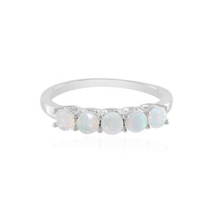 Anello in argento con Opale di Welo
