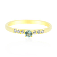 Anello in oro con Tormalina Paraiba Nigeriana