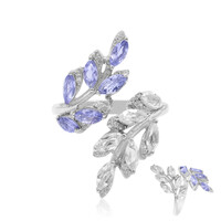 Anello in argento con Tanzanite