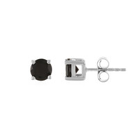 Orecchini in argento con Onice Nero