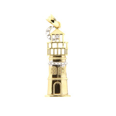 Ciondolo in oro con Diamante PK (H)