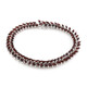 Bracciale in argento con Granato Mozambico