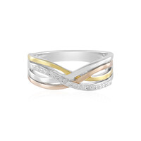 Anello in argento con Diamante I3 (J)