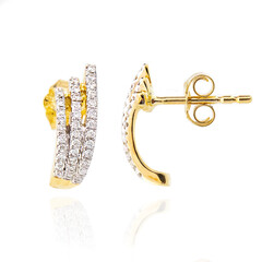 Orecchini in oro con Diamante SI