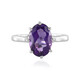 Anello in argento con Ametista Siberiana
