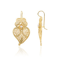 Orecchini in argento con Perla d'Acqua Dolce Bianca (Joias do Paraíso)