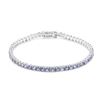 Bracciale in argento con Tanzanite