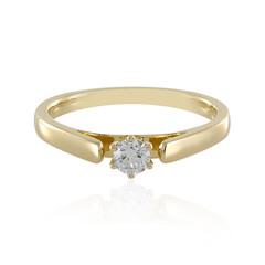Anello in oro con Diamante Flawless (F) (LUCENT DIAMONDS)