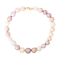 Collana in oro con Perla di Acqua Dolce (TPC)