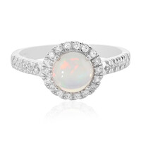 Anello in argento con Opale di Welo