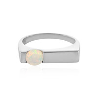 Anello in argento con Opale di Welo