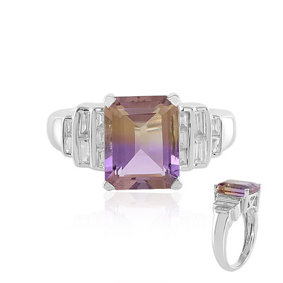 Anello in argento con Ametrina
