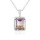 Collana in argento con Ametrina