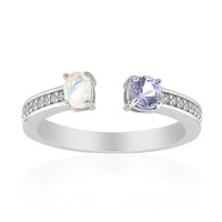 Anello in argento con Opale di Welo