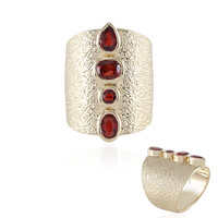 Anello in oro con Rubino Tanzania (de Melo)