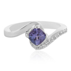 Anello in argento con Tanzanite