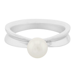 Anello in argento con Perla Akoya