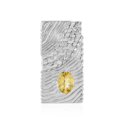 Ciondolo in argento con Berillo Giallo (SAELOCANA)