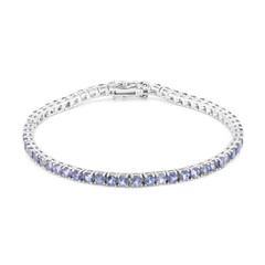 Bracciale in argento con Tanzanite