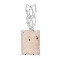 Ciondolo in argento con Agata Glitter