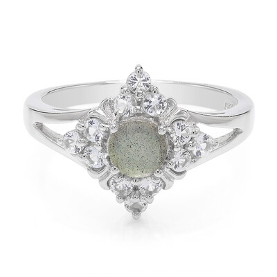 Anello in argento con Spectrolite