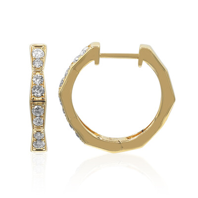Orecchini in oro con Diamante I1 (H) (CIRARI)