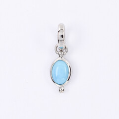 Ciondolo in argento con Turchese