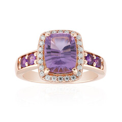 Anello in argento con Ametista