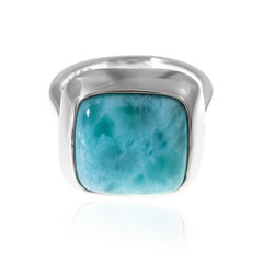 Anello in argento con Larimar