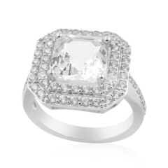 Anello in argento con Danburite