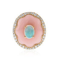 Anello in oro con Opale di Welo AAA (CIRARI)